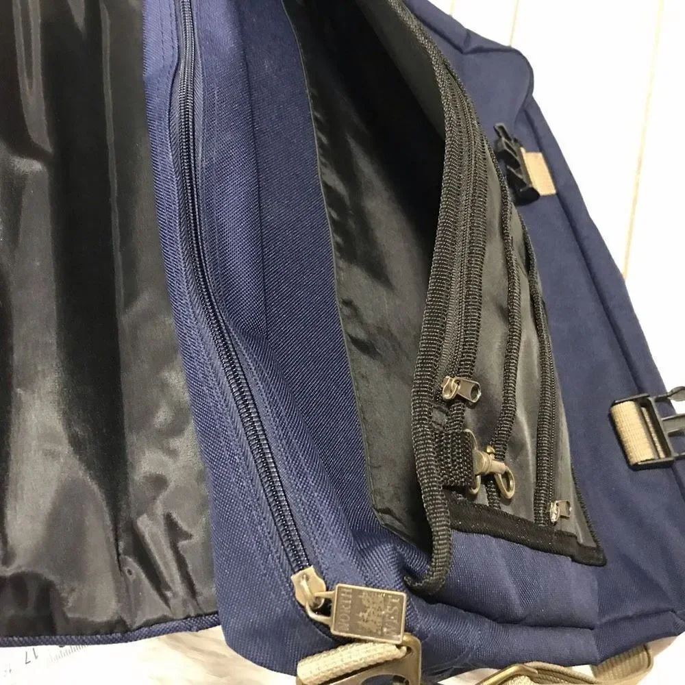 Leeds Laptop Work Bag Blue‎ Travel Commute 33